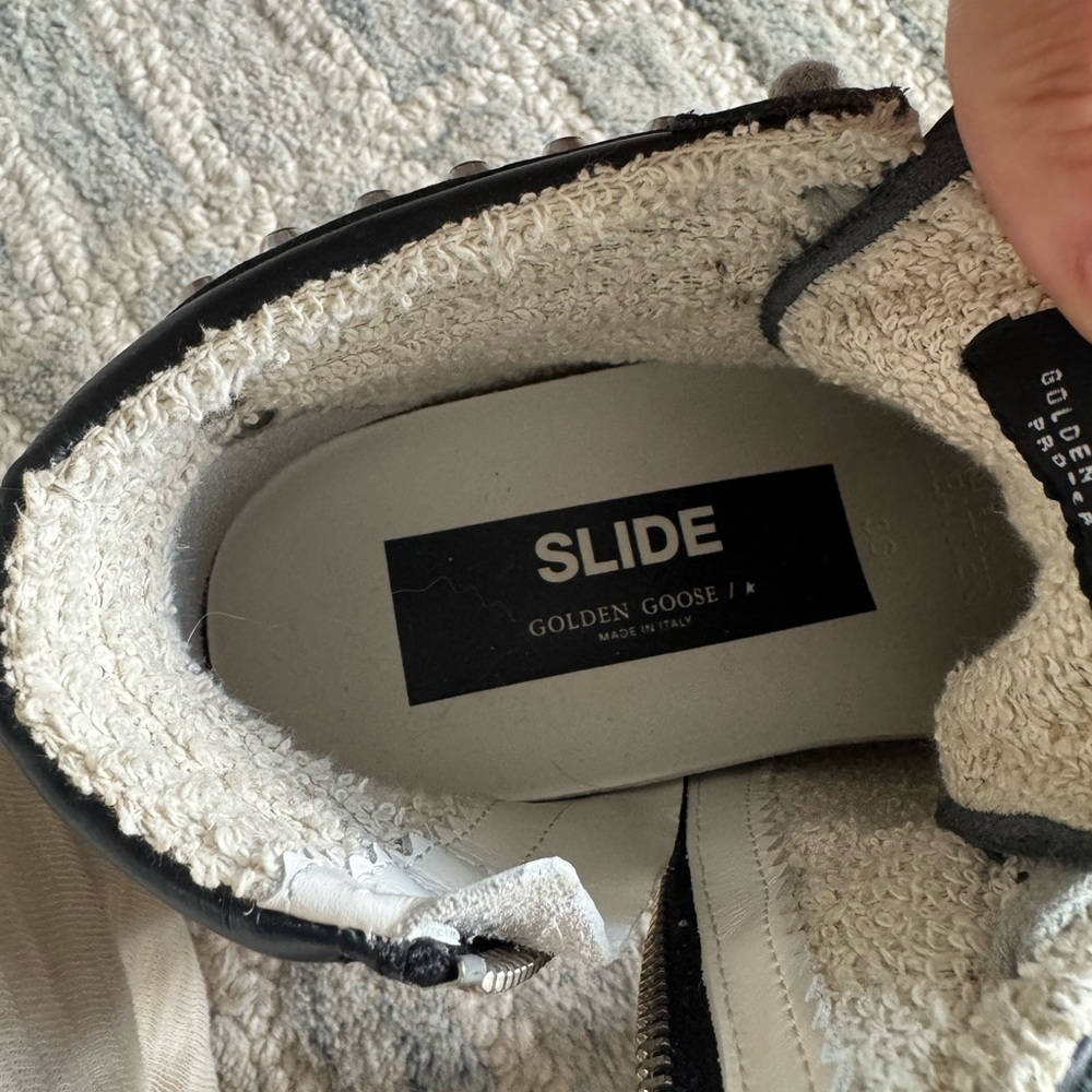Golden Goose Studded high top Slide Sneakers in Black, 37 - Picture 6 of 6